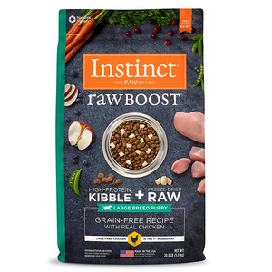Instinct Raw Boost Alimento Natural para Cachorro Raza Grande Receta Pollo, 9.07 kg Instinct Raw Boost Alimento Natural para Cachorro Raza Grande Receta Pollo, 9.07 kg