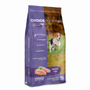 Choice Nutrition Alimento Avanzado Seco para Cachorro Razas Pequeñas Receta Pollo, 10 kg