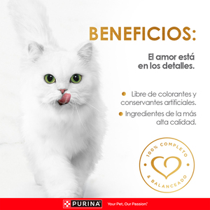 Fancy Feast Casserole Alimento Húmedo para Gato Adulto Receta Atún y Salmón, 85 g