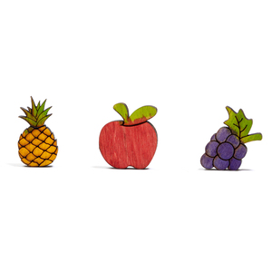 Yolcame Masticable de Frutas Colores para Pequeños Mamíferos, 6 Piezas