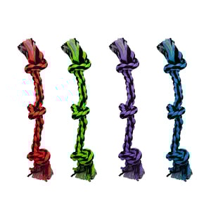 Multipet Nuts for Knots Cuerda Trenzada Diseño Triple Nudo para Perro, Grande Multipet Nuts for Knots Cuerda Trenzada Diseño Triple Nudo para Perro, Grande