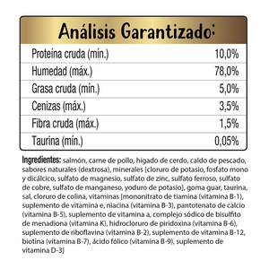 Fancy Feast Gourmet Naturals Alimento Húmedo Tipo Mousse para Gato Adulto Receta Salmón, 85 g
