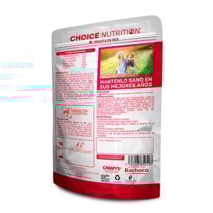 Choice Nutrition Alimento Avanzado Húmedo para Perro Adulto Todas las Razas Receta Res, 100 g