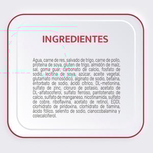 Choice Nutrition Alimento Avanzado Húmedo para Perro Adulto Todas las Razas Receta Res, 100 g