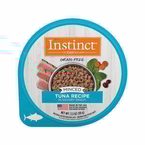 Instinct Minced Cups Alimento Húmedo para Gato Receta Atún Picado, 99 g Instinct Minced Cups Alimento Húmedo para Gato Receta Atún Picado, 99 g