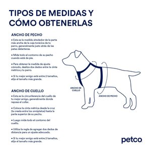 Reddy Arnés Híbrido Resistente Ajuste Romano Color Azul para Perro, Mediano
