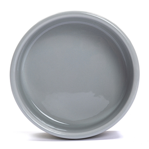 ParkLife Manor Tazón de Cerámica Diseño Huesos Color Gris para Perro, 2 Tazas
