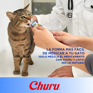 Inaba Churu Premio Cremoso Natural para Gato Todas las Etapas de Vida Receta Atún, 1 Paquete