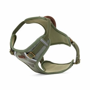 Reddy Arnés Reflejante Diseño Camuflaje Ajuste Romano para Perro, Verde