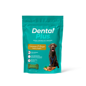 Dental Plus Galletas para la Salud Dental Receta Canela y Jengibre para Perro, 180 g Dental Plus Galletas para la Salud Dental Receta Canela y Jengibre para Perro, 180 g