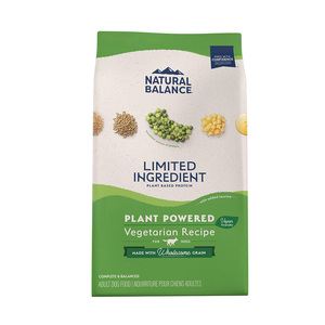 Natural Balance Alimento Seco Vegetariano con Ingredientes Limitados para Perro Adulto Todas las Razas, 1.8 kg Natural Balance Alimento Seco Vegetariano con Ingredientes Limitados para Perro Adulto Todas las Razas, 1.8 kg