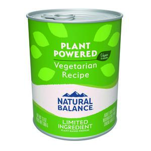 Natural Balance Alimento Húmedo Vegetariano Ingredientes Limitados para Perro Adulto, 368 g