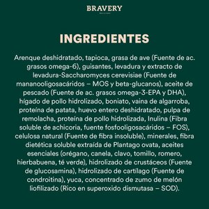Bravery Alimento Natural Libre de Granos para Gato Adulto Esterilizado Receta Arenque, 7 kg