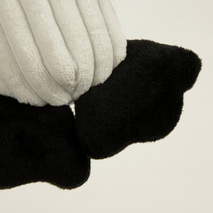 Trusty Pup Strong 'N Silent Panda de Peluche con Squeaker Ultrasónico para Perro, Mediano