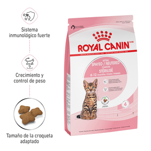 Royal Canin Alimento Seco para Gatito Esterilizado de 6 a 12 Meses de Edad, 1.14 kg