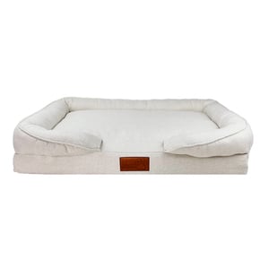Gravity Brotherhood Cama Tipo Sillón Modelo Oslo Color Beige para Perro, Mediano Gravity Brotherhood Cama Tipo Sillón Modelo Oslo Color Beige para Perro, Mediano