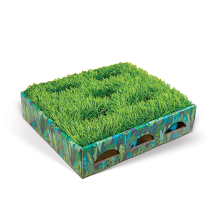 Catstages Grass Patch Box Juguete Diseño Mini Jardín de Juego para Gato, Unitalla