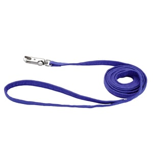 Li'l Pals Correa Azul de Microfibra para Perro Raza Miniatura, 1.8 m Li'l Pals Correa Azul de Microfibra para Perro Raza Miniatura, 1.8 m