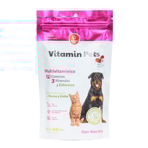 Nartex Vitamin Pets Multivitamínico en Polvo para Perros y Gatos, 180 g Nartex Vitamin Pets Multivitamínico en Polvo para Perros y Gatos, 180 g