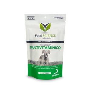VetriScience Canine Plus Masticables Multivitamínicos para Perro Todas las Etapas de Vida, 30 tabletas VetriScience Canine Plus Masticables Multivitamínicos para Perro Todas las Etapas de Vida, 30 tabletas