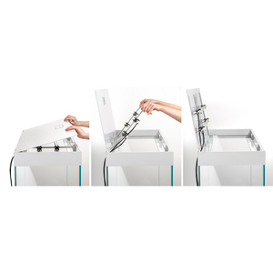 Aquael Acuario sin Mueble Optiset 240 Blanco para Peces