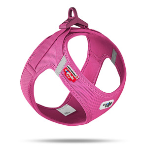 Curli Arnés Clasp Air Mesh Color Fucsia Ajuste Romano para Perro, X-Chico Curli Arnés Clasp Air Mesh Color Fucsia Ajuste Romano para Perro, X-Chico