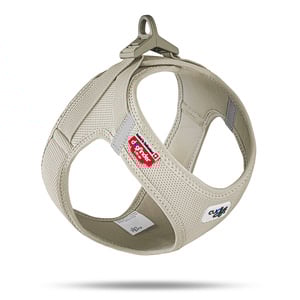 Curli Arnés Clasp Air Mesh Color Beige Ajuste Romano para Perro, XXX-Chico Curli Arnés Clasp Air Mesh Color Beige Ajuste Romano para Perro, XXX-Chico