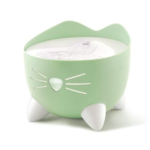 Catit PIXI Fuente para Gato Ultrasilenciosa Color Verde, 2.5 L Catit PIXI Fuente para Gato Ultrasilenciosa Color Verde, 2.5 L