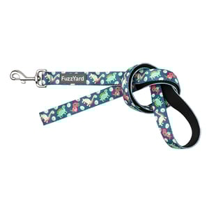 FuzzYard Dinosaur Land Correa de Neopreno Estampado de Dinosaurios para Perro, 1.4 m FuzzYard Dinosaur Land Correa de Neopreno Estampado de Dinosaurios para Perro, 1.4 m