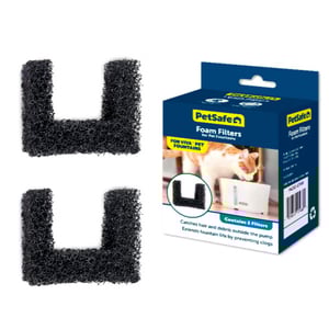Petsafe Repuestos de Filtros de Espuma para Fuentes de Mascotas, 2 filtros de espuma Petsafe Repuestos de Filtros de Espuma para Fuentes de Mascotas, 2 filtros de espuma