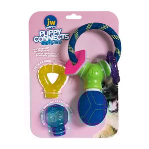 JW Pet Company Puppy Connects Soft-ee Set Juguetes Interactivos para Cachorro, Unitalla JW Pet Company Puppy Connects Soft-ee Set Juguetes Interactivos para Cachorro, Unitalla