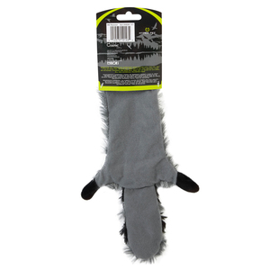 Hyper Pet Critter Skinz Mapache de Peluche Sin Relleno para Perro, Grande