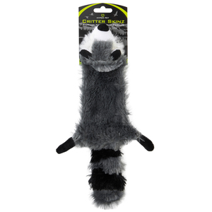 Hyper Pet Critter Skinz Mapache de Peluche Sin Relleno para Perro, Grande
