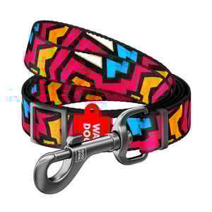 Waudog Nylon Correa Diseño Grafiti para Perro Raza Mediana, 1.22 m Waudog Nylon Correa Diseño Grafiti para Perro Raza Mediana, 1.22 m