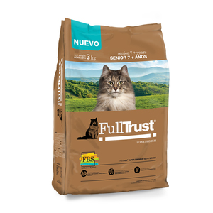 FullTrust Alimento Seco para Gato Senior, 3 kg