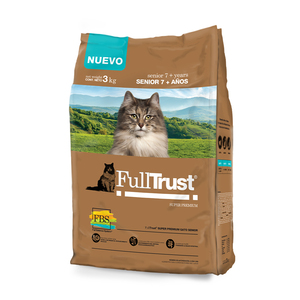 FullTrust Alimento Seco para Gato Senior, 3 kg
