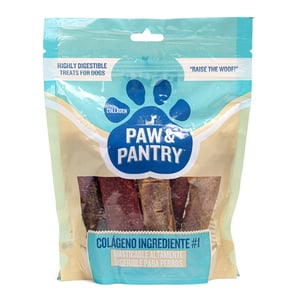 Paw & Pantry Carnaza con Colágeno Diseño Costillas Sabor BBQ para Perro Adulto, 6 Piezas Paw & Pantry Carnaza con Colágeno Diseño Costillas Sabor BBQ para Perro Adulto, 6 Piezas