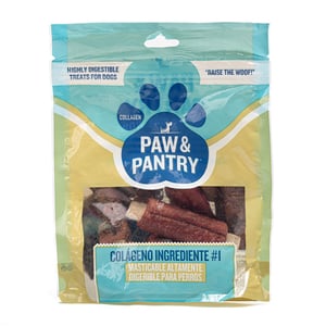 Paw & Pantry Carnaza con Colágeno Diseño Costillas Sabor BBQ para Perro Adulto, 12 Piezas Paw & Pantry Carnaza con Colágeno Diseño Costillas Sabor BBQ para Perro Adulto, 12 Piezas
