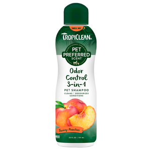 Tropiclean Pet Preferred Shampoo Control de Olores Aroma Durazno para Perro y Gato, 591 ml Tropiclean Pet Preferred Shampoo Control de Olores Aroma Durazno para Perro y Gato, 591 ml