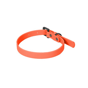 Petspaces Monocromático Collar a Prueba de Agua y Olores Color Salmón para Perro, Mediano Petspaces Monocromático Collar a Prueba de Agua y Olores Color Salmón para Perro, Mediano