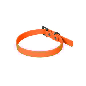 Petspaces Monocromático Collar a Prueba de Agua y Olores Color Naranja para Perro, Mediano Petspaces Monocromático Collar a Prueba de Agua y Olores Color Naranja para Perro, Mediano