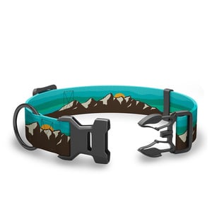 Wingo Outdoors Coosa Collar con Broche Duraflex Diseño Grand para Perro, Mediano Wingo Outdoors Coosa Collar con Broche Duraflex Diseño Grand para Perro, Mediano