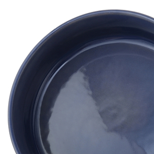 ParkLife Skandi Tazón de Cerámica Diseño Degradado Azul con Café para Perro, 8 Tazas