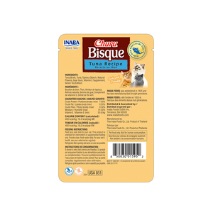 Inaba Churu Bisque Premio Cremoso para Gato Receta Atún, 40 g
