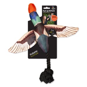 Spunky Pup Fly & Fetch Pato de Cacería Juguete para Perro, Unitalla Spunky Pup Fly & Fetch Pato de Cacería Juguete para Perro, Unitalla