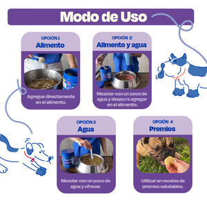 Dogelthy Mobility Suplemento en Polvo para Cuidado Articular para Perro, 270 g