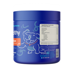 Dogelthy Skin & Coat Suplemento en Polvo para Cuidado de Piel y Pelo para Perro, 270 g