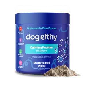 Dogelthy Calming Powder Suplemento en Polvo Calmante para Perro, 270 g
