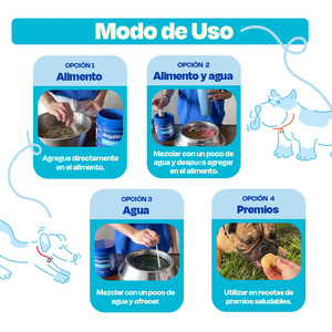 Dogelthy Calming Powder Suplemento en Polvo Calmante para Perro, 270 g