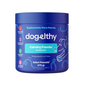 Dogelthy Calming Powder Suplemento en Polvo Calmante para Perro, 270 g Dogelthy Calming Powder Suplemento en Polvo Calmante para Perro, 270 g